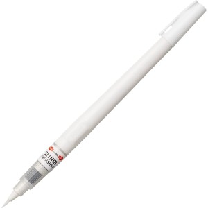 Kuretake Brush Pen White CNBW-01S