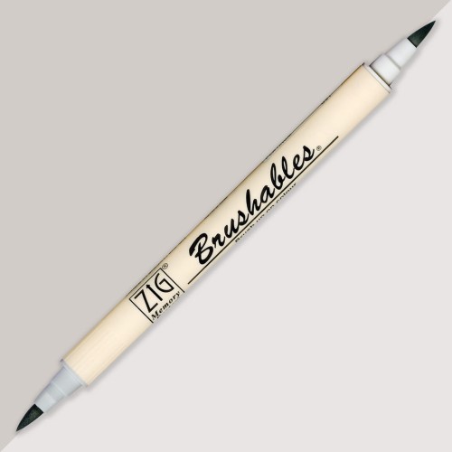 Kuretake Brushables 091 PLATINUM MS-7700-091 pisak i kolory.jpg