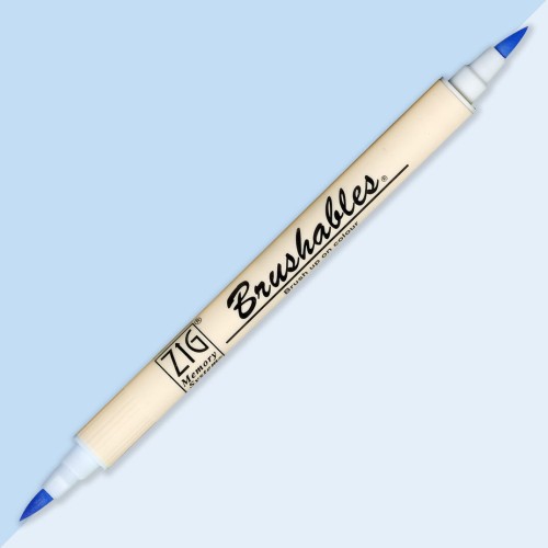 Kuretake Brushables 302 POWDER BLUE MS-7700-302 pisak i kolory.jpg