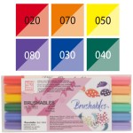 Kuretake Brushables Zestaw 6szt. VIVID MS-7700/6VVI