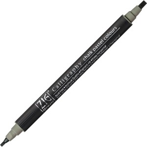 Kuretake Calligraphy Chalk Pastel Colours 012 GRAY MS-6400/012
