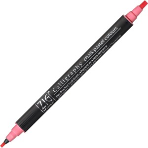 Kuretake Calligraphy Chalk Pastel Colours 021 PINK MS-6400/021