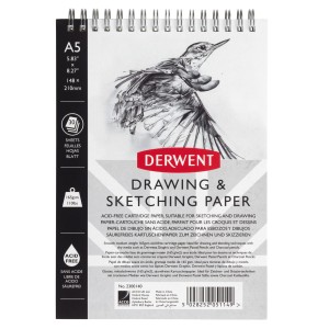 Derwent szkicownik pionowy A5 165gsm 30ark 2300140 Sketchpad Portrait A5