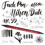 Kuretake Fudepen Nihon-Date (Kabura) DF150-55B