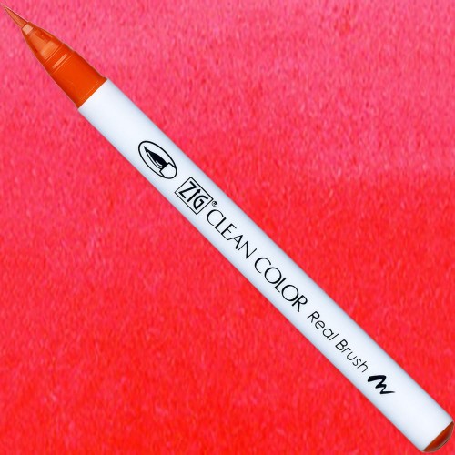 Clean Color Real Brush 023 SCARLET RED pisak i kolor.jpg