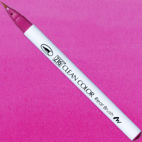 Clean Color Real Brush 027 DARK PINK pisak i kolor.jpg
