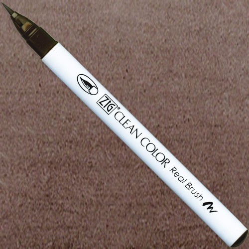 Clean Color Real Brush 068 DEEP BROWN pisak i kolor.jpg