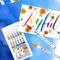 Kuretake Zig Clean Color Real Brush Basic Colors Zestaw 6 kolorów RB-6000AT-6VA joyful.jpg