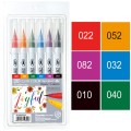 Kuretake Zig Clean Color Real Brush Basic Colors Zestaw 6 kolorów RB-6000AT-6VA opakowanie joyful i kolory.jpg