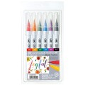Kuretake Zig Clean Color Real Brush Basic Colors Zestaw 6 kolorów RB-6000AT-6VA opakowanie joyful.jpg