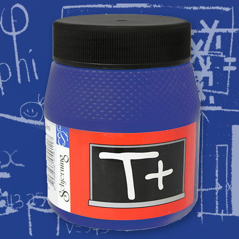 Farba tablicowa Schjerning Blackboard 250ml 6132 BLUE opakowanie z tłem kredowym.jpg