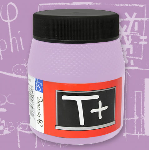 Farba tablicowa Schjerning Blackboard 250ml 6119 LILAC opakowanie z tłem kreda.jpg