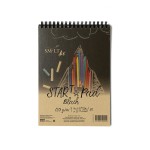 SMLTArt STARt Black blok A5 na spirali 120g 20ark 5PS-20/BLACK/TS