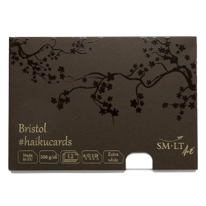 Haiku Cards Bristol 210x148mm 12kart 308gsm BC-12(308) SMLTArt