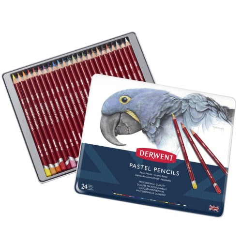 Derwent Pastel Pencils 24 kredki otwarta kaseta.JPG
