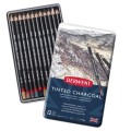 Derwent Tinted Charcoal 12 kolorowy węgiel w kredce 2301690.JPG