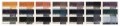 Derwent Tinted Charcoal 24 kolorowy węgiel w kredce 2301691 wzornik.jpg