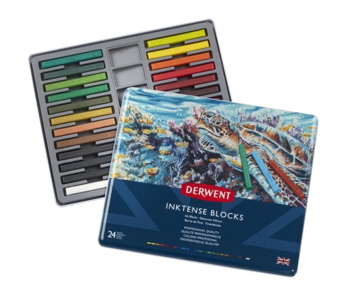 Derwent Inktense Block 24 kolory 2300443.JPG