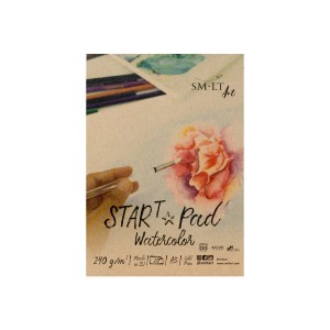 SMLTArt STARt Watercolor blok A5 240g 20ark 5AS-20(240) FSC