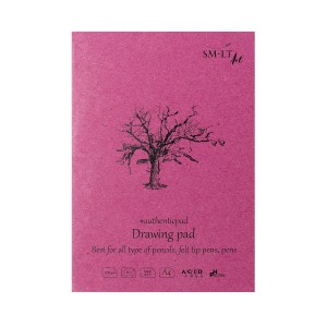SMLTArt Authentic Drawing blok A4 120g 60ark PP-60