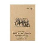 SMLTArt Authentic Brown blok A4 135g 80ark EP-80/NTB