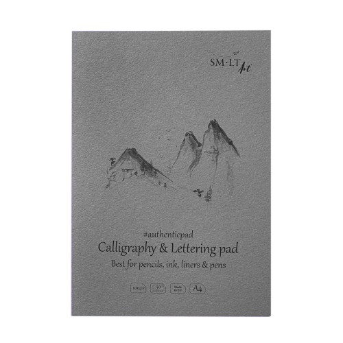 SMLTArt Authentic Calligraphy & Lettering blok A4 100g 50ark KP-50.jpg
