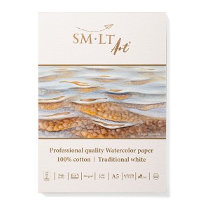SMLTArt Professional Watercolor 100% bawełny A5 300g 10ark 5AS-10(300)/PRO/FSC