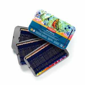 Derwent Komplet Kredek Inktense 100 w metalu  2306130
