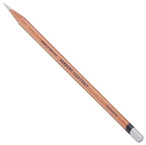 Derwent Lightfast kredka artystyczna 1252 PLATINUM 2305756 kredka ukos.JPG