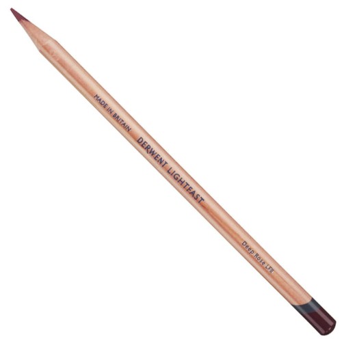 Derwent Lightfast kredka artystyczna 0835 DEEP ROSE 2305714 kredka ukos.JPG