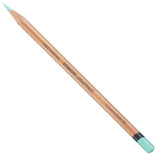 Derwent Lightfast kredka artystyczna 1009 TURQUOISE GREEN 2305731 kredka ukos.JPG