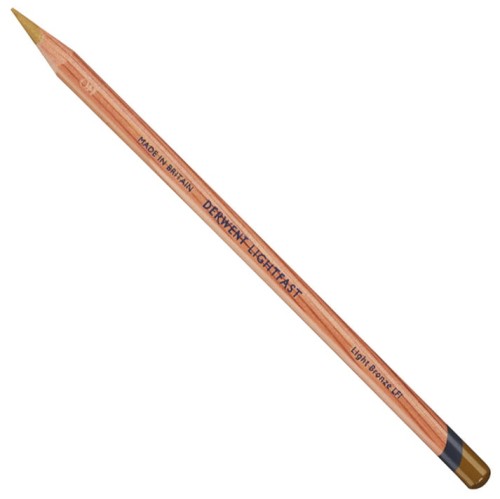 Derwent Lightfast kredka artystyczna 1139 LIGHT BRONZE 2305744 kredka ukos.JPG