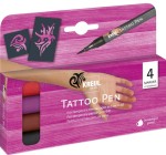 KREUL KOMPLET PISAKÓW do tatuażu TATTOO 4 SZT.