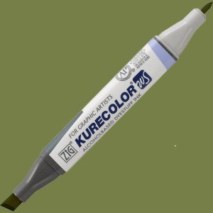 Marker Kurecolor Twin WS 545 OLIVE GREEN