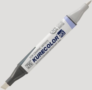 Marker Kurecolor Twin WS C02 COOL GRAY 2