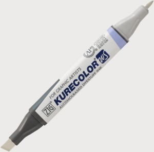Marker Kurecolor Twin WS C01 COOL GRAY 1