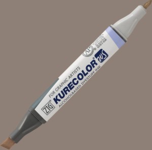 Marker Kurecolor Twin WS W09 WARM GRAY 9