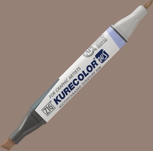Marker Kurecolor Twin WS W08 WARM GRAY 8