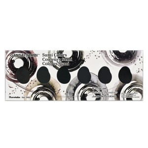 KURETAKE GANSAI TAMBI SUMI COLORS 6 SZT. MC20SU/6V