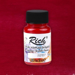 Rich Farba Do Tkanin Opaque 50ml TILE RED 01990