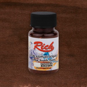 Rich Farba Do Tkanin Opaque 50ml BROWN 03472