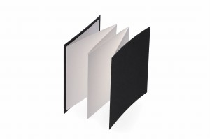 SMLTArt Leporello Watercolor kwadrat 14x14cm 300gsm 100% bawełny, 6 FOLDED PAGES