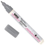 KREUL Textil Marker Do Tkanin Jasnych i Ciemnych  GLITTER SILVER 92669