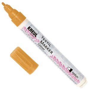 KREUL Do Jasnych i Ciemnych Tkanin OpakGLITTER GOLD 92670