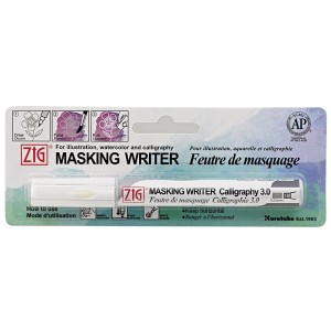 Kuretake ZIG Masking Writer Calligraphy PMW-25 Kaligraficzny marker maskujący 3mm