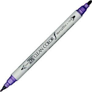 Kuretake ZIG Clean Color F Metallic Violet  TCS-8000/124
