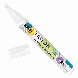 Kreul Marker Akrylowy Solo Goya Triton  Edge 1.4 mm WHITE 17817