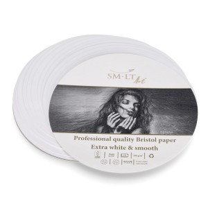 SMLTArt Professional Bristol Okrągłe karty 16cm 308g 20ark  PS-20(308)/PRO/FSC