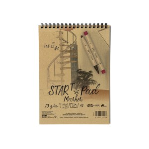 SMLTArt STARt Marker blok A5 na spirali 70g 20ark 5MS-20TS/FSC