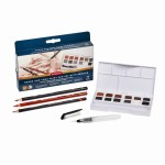 Derwent Shade and Tone Mixed Media Set 2306248 NOWY - 12 kolorów oraz kredki